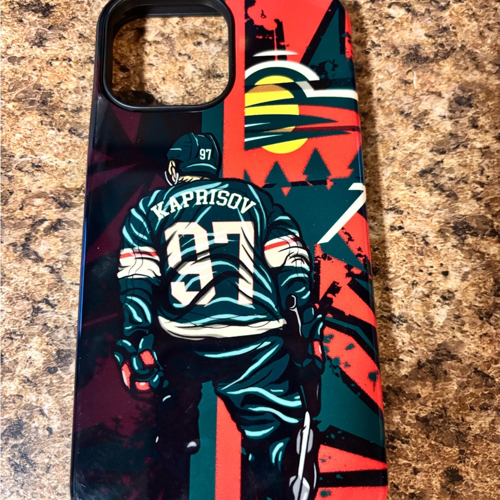 Hockey Themed Phone Case - Minnesota Wild-Kaprisov